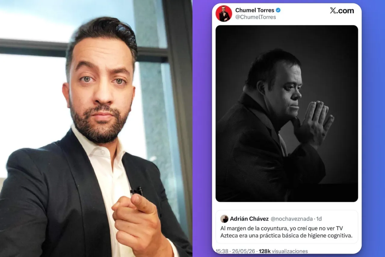 Chumel Torres recibe críticas por burlarse de persona con síndrome de Down