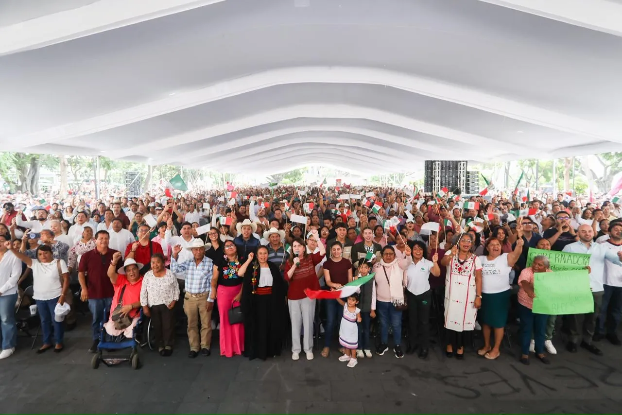 Margarita González Saravia refrenda respaldo a Claudia Sheinbaum y al segundo piso de la Cuarta Transformación