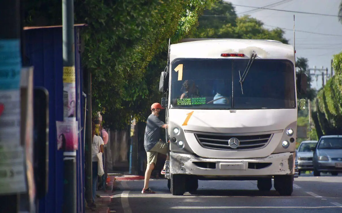 Ajuste en tarifas del transporte en Morelos