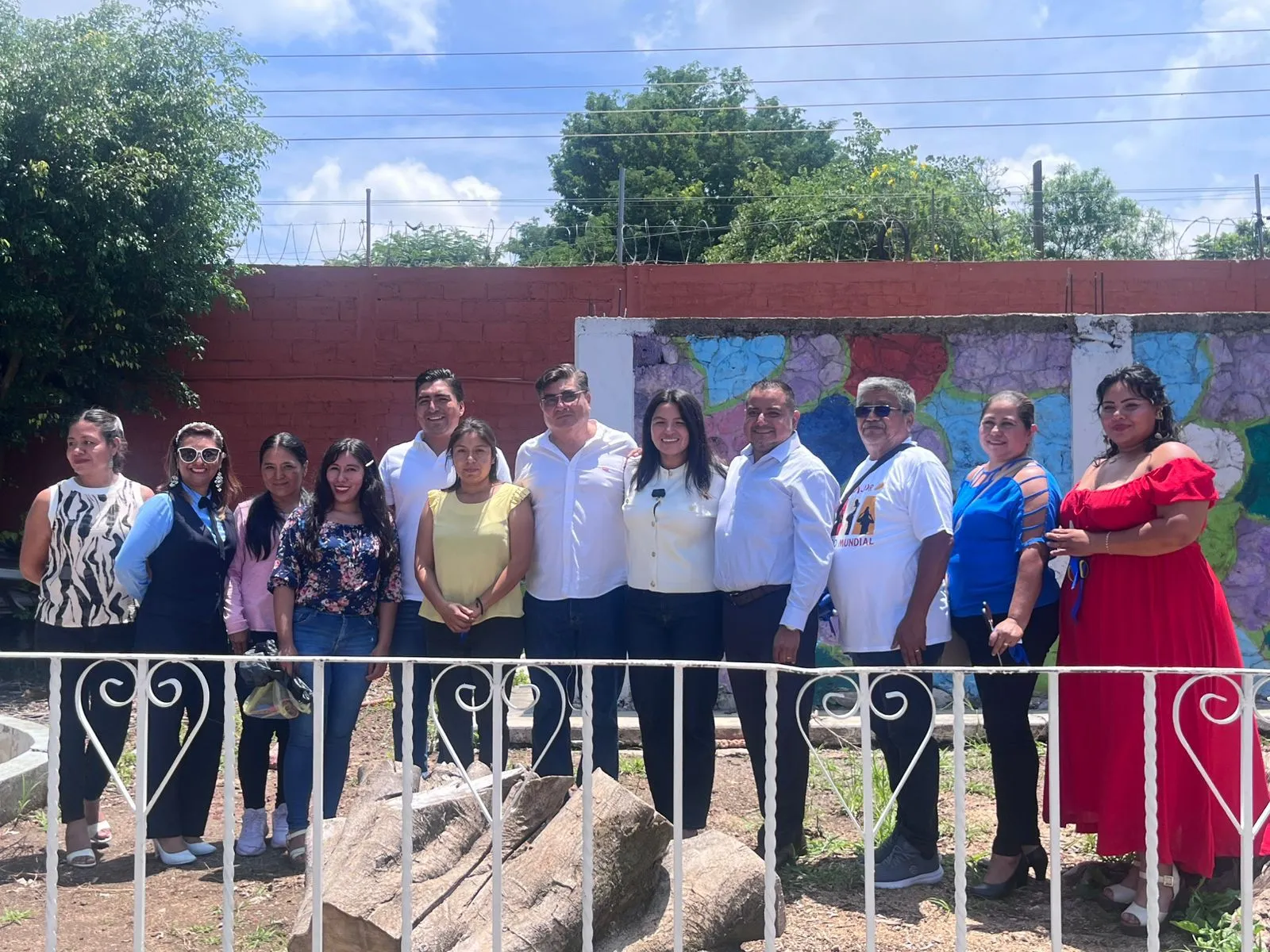 Diputada Melissa Montes de Oca impulsa rehabilitación de cisterna que beneficia a más de 400 estudiantes en Yautepec