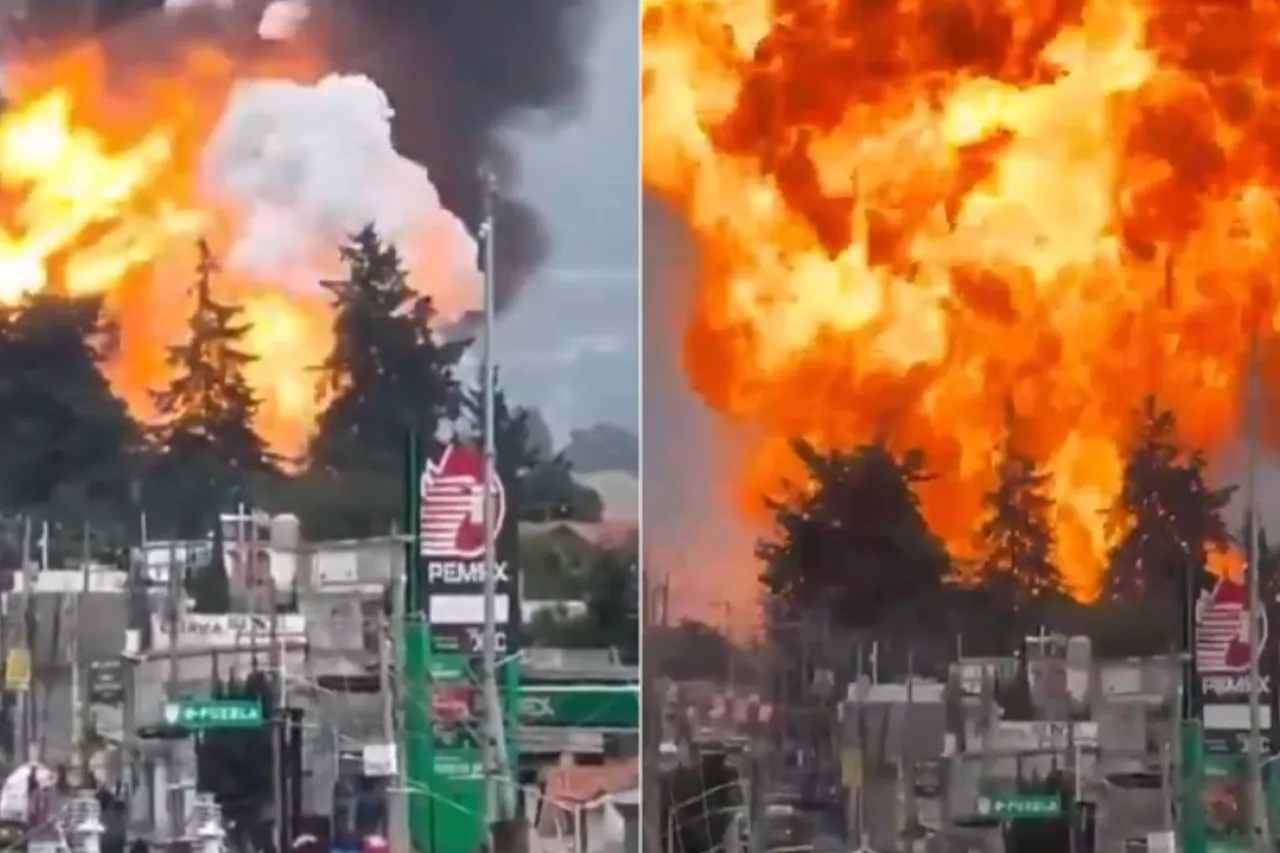 Explosión de pipa en Puebla revela presunta bodega clandestina de hidrocarburo