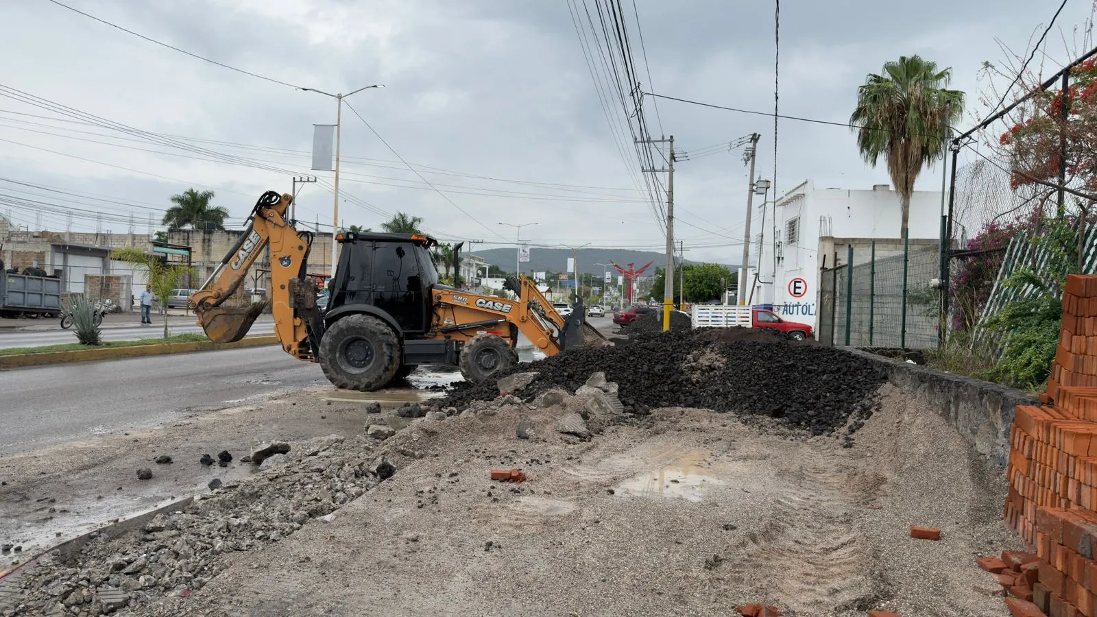 Jojutla avanza en la rehabilitación integral del colector sanitario del bulevar 17 de Abril