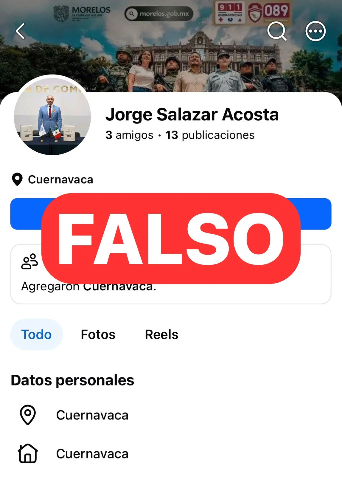 Secretaría de Administración y Finanzas alerta sobre cuentas falsas en redes sociales