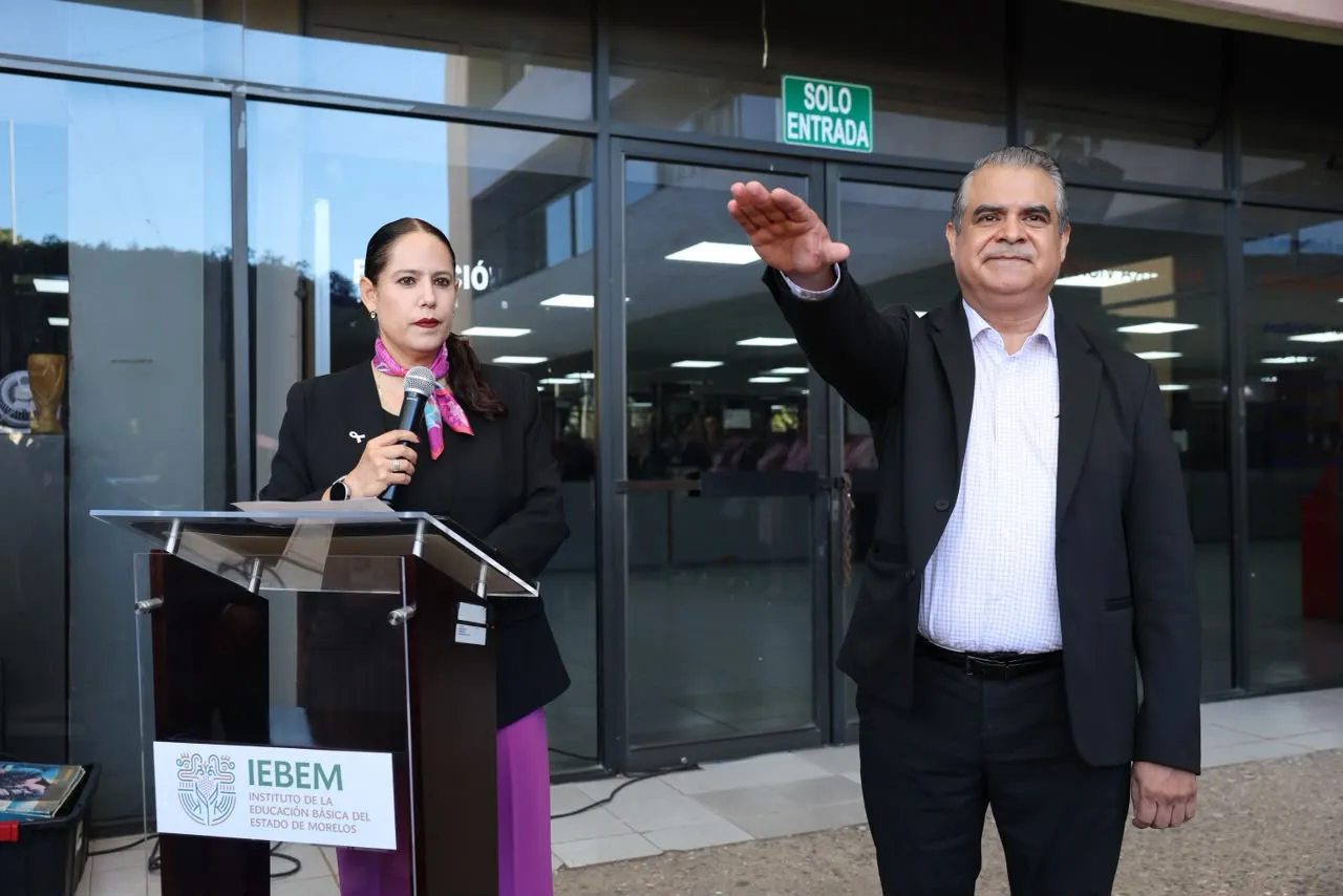 Jorge Alberto Trejo Chávez asume como encargado de despacho del IEBEM en Morelos